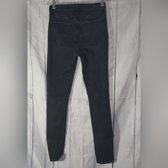 Abercrombie & Fitch Black Distressed Women's Jeans Size 2 - Picture 2 of 11
